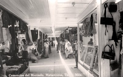 Un marché à Matamoros, Mexique - Unbekannt