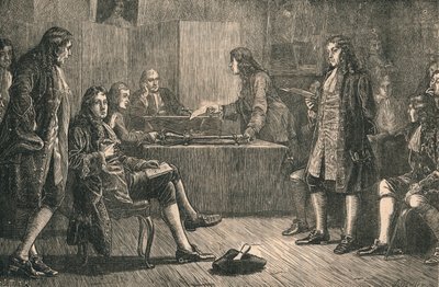 Réunion de la Royal Society à Crane Court, Fleet Street, Londres - Unbekannt