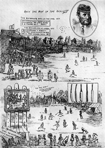 Un souvenir du match de cricket bénéfice de James Southerton - Unbekannt