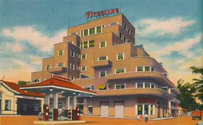 Un bâtiment moderne, Baranquilla, vers les années 1940 - Unbekannt