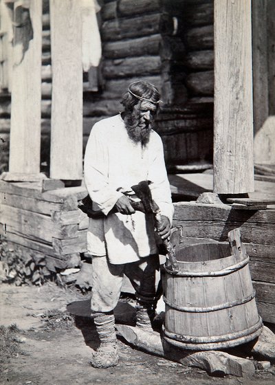 Un paysan, années 1890 - Unbekannt
