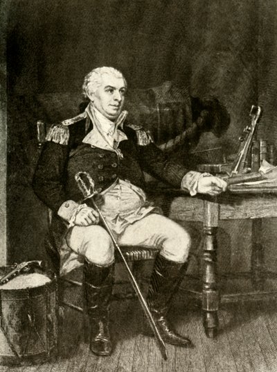 Portrait du Commodore Barry de la Marine des États-Unis, vers 1780 - Unbekannt