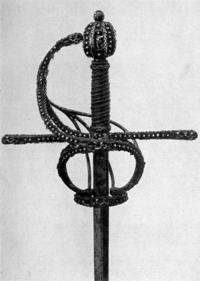 Une rapière par Claude Savigny, français, 16e siècle, 1929 - Unbekannt