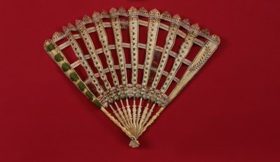 Éventail rare, français ou anglais, vers 1580 - Unbekannt