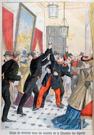 Un revolver dans les couloirs de la chambre des députés, Paris, 1902 - Unbekannt