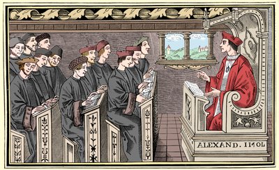 Une école, 16e siècle 1849 - Unbekannt