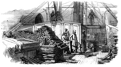 Un bateau à vapeur sur la Volga, Russie, vers 1890 - Unbekannt