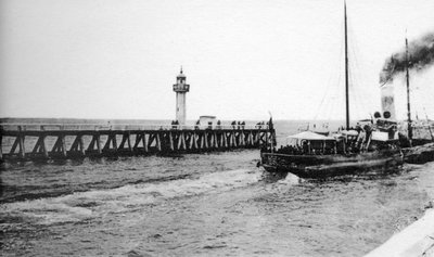 Un vapeur partant de Trouville pour Le Havre, France, années 1920 - Unbekannt