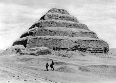 Une pyramide à degrés à l