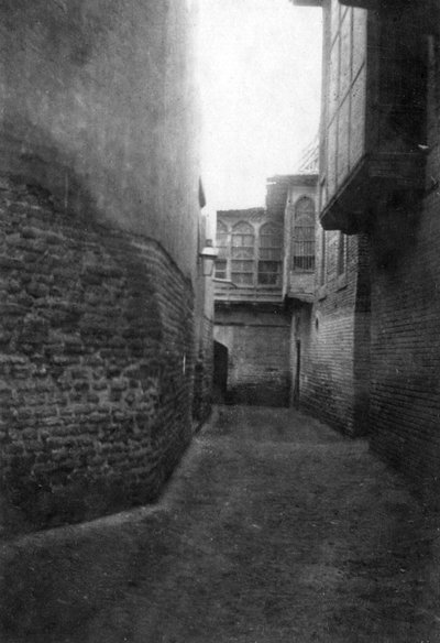 Une rue à Bagdad, 1918 - Unbekannt