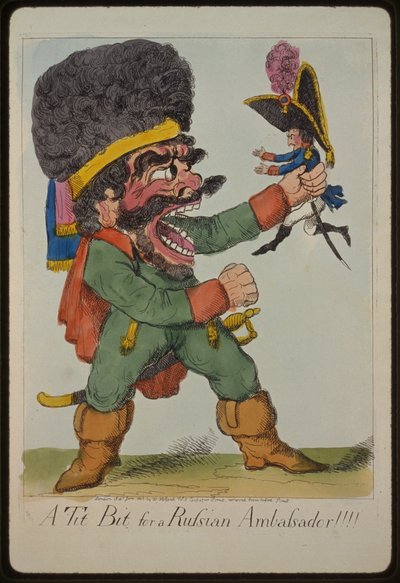 Un petit morceau pour un ambassadeur russe!!!, 1803 - Unbekannt