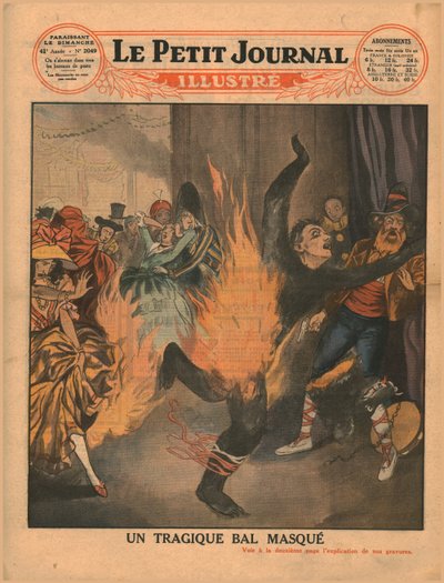 Un bal masqué tragique, 1930 - Unbekannt