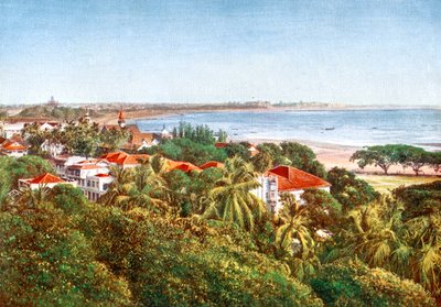 Vue depuis la crête, Bombay, Inde, début du XXe siècle - Unbekannt
