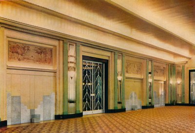 Vue de la nouvelle salle de bal de l
