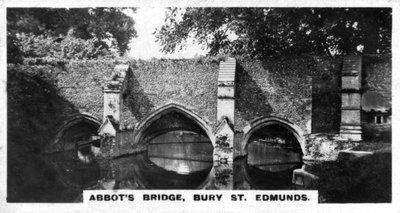 Pont des Abbés, Bury St Edmunds, Suffolk, vers 1920 - Unbekannt
