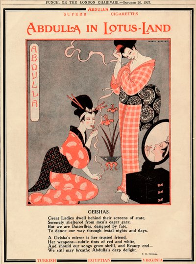 Abdulla au pays des lotus - Geishas, 1927 - Unbekannt