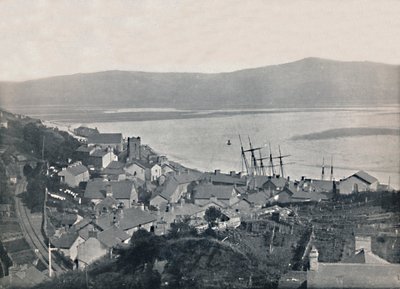 Aberdovey - Vue de la ville et de la baie, 1895 - Unbekannt