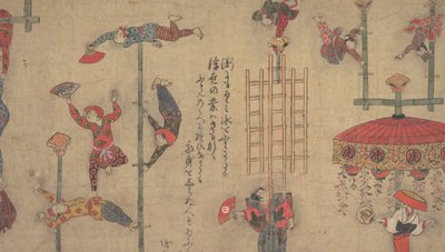 Acrobates, vers 1800 - Unbekannt