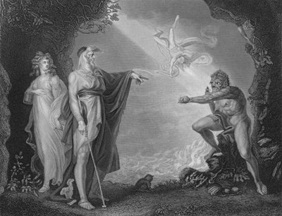 Acte I Scène ii de La Tempête, 19ème siècle - Unbekannt