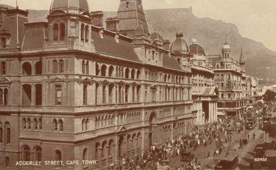 Rue Adderley, Le Cap, début du 20e siècle - Unbekannt