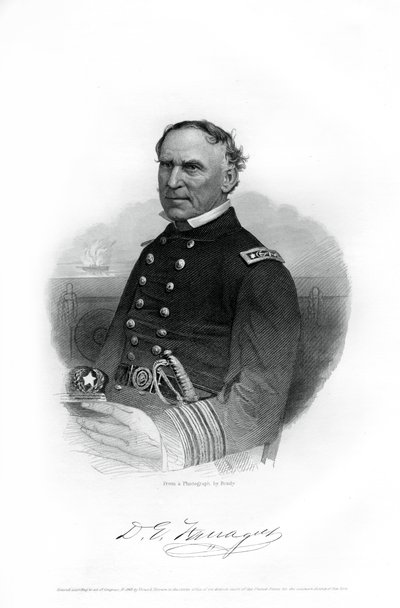 Amiral David Farragut, officier de la marine américaine pendant la guerre civile américaine, 1862-1867 - Unbekannt