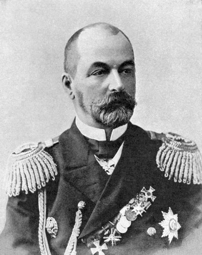 Amiral Rozhestvensky, commandant russe, Guerre russo-japonaise, 1904-5 - Unbekannt
