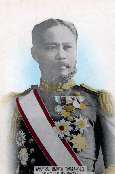 Amiral Yamamoto, ministre japonais de la Marine, vers 1904-1905 - Unbekannt