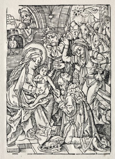 Adoration des Rois, vers 1500 - Unbekannt