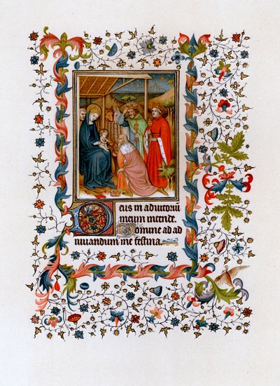 Adoration des Mages, vers 1420 - Unbekannt