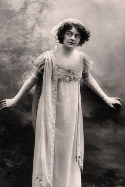 Adrienne Augarde 1882-1913, actrice anglaise, 1907 - Unbekannt
