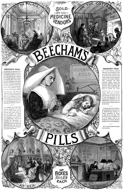 Publicité pour les pilules Beechams, 1887 - Unbekannt