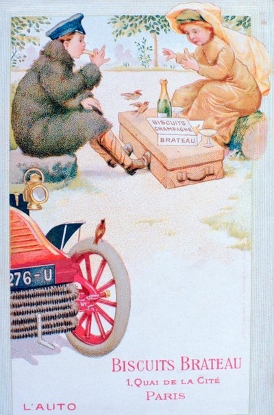 Publicité pour Biscuits Brateau, vers 1900 - Unbekannt