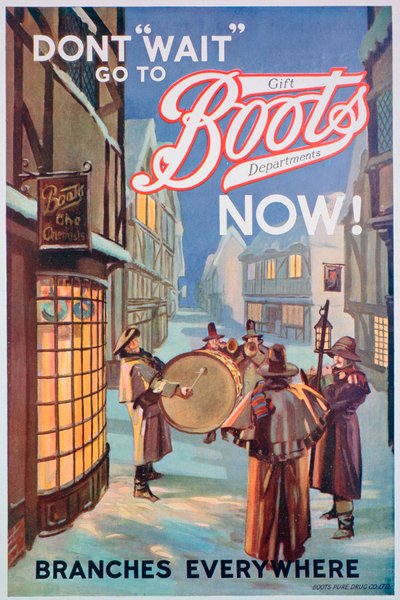 Publicité pour Boots the Chemists, 1924 - Unbekannt