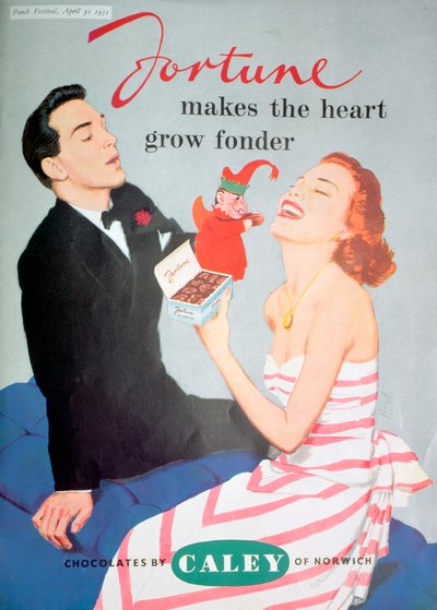 Publicité pour les chocolats Caley, 1951 - Unbekannt