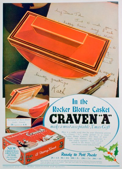 Publicité pour les cigarettes Craven A - Unbekannt