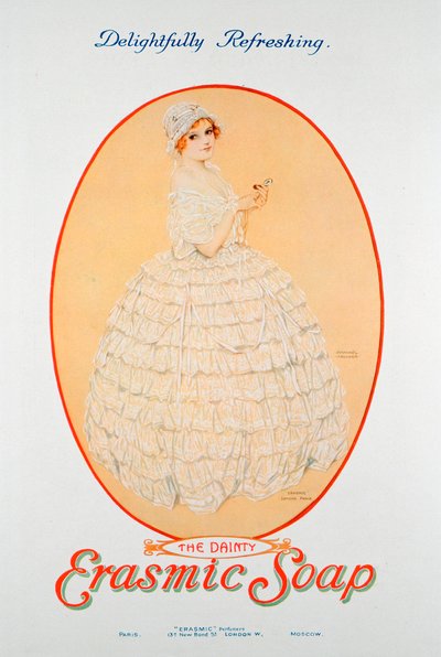 Publicité pour le savon Erasmic, 1920 - Unbekannt