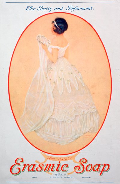 Publicité pour le savon Erasmic, 1920 - Unbekannt