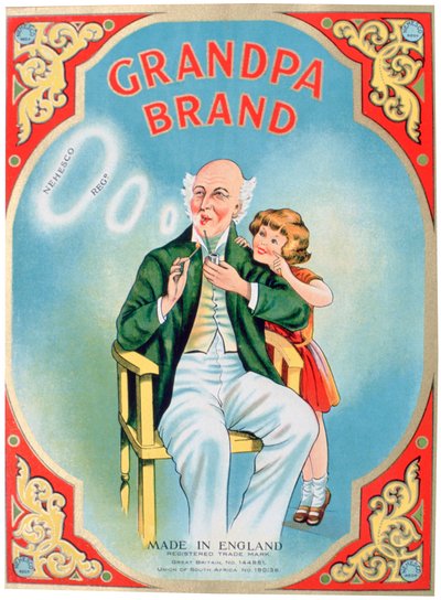 Publicité pour le tabac à pipe Grandpa Brand - Unbekannt