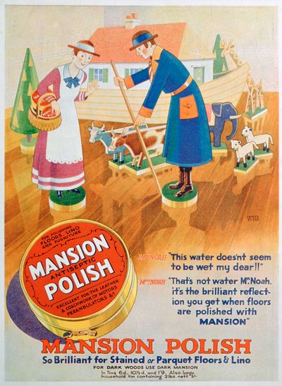 Publicité pour le vernis antiseptique Mansion, 1933 - Unbekannt