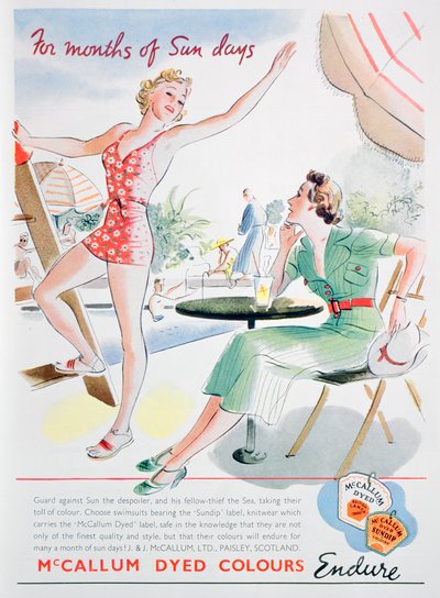 Publicité pour les couleurs teintes McCallum - Unbekannt