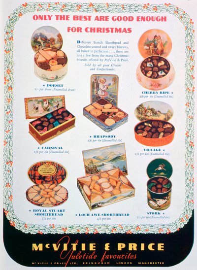 Publicité pour les biscuits McVitie et Price, 1938 - Unbekannt