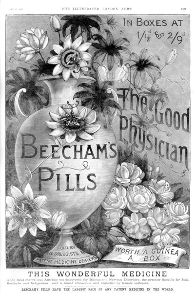 Publicité pour les pilules Beechams, 1887 - Unbekannt