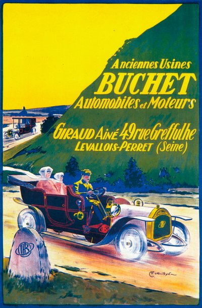 Publicité pour les voitures Buchet - Unbekannt