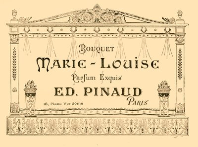 Publicité pour le parfum Marie-Louise, 1903 - Unbekannt
