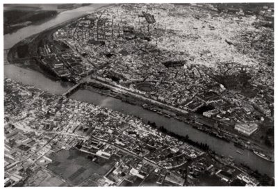 Vue aérienne de Séville, Espagne, depuis un Zeppelin, 1929-1933 - Unbekannt