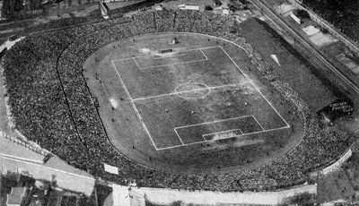 Vue aérienne de Stamford Bridge, stade du Chelsea Football Club, Londres - Unbekannt