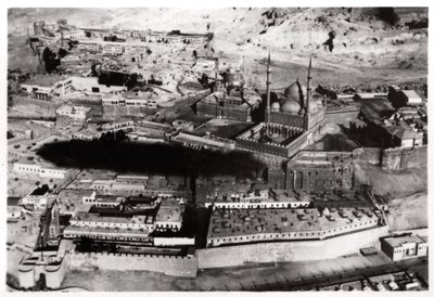 Vue aérienne de la mosquée de Muhammad Ali Pasha, Le Caire, Égypte, depuis un Zeppelin - Unbekannt