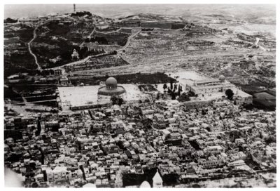 Vue aérienne de la mosquée d