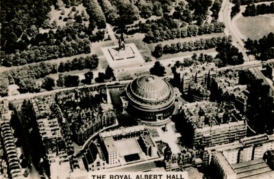 Vue aérienne du Royal Albert Hall, 1939 - Unbekannt