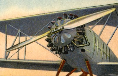 Hélice en métal Aeron-Reed fabriquée par les ateliers de cuivre Heddernheimer, 1932 - Unbekannt